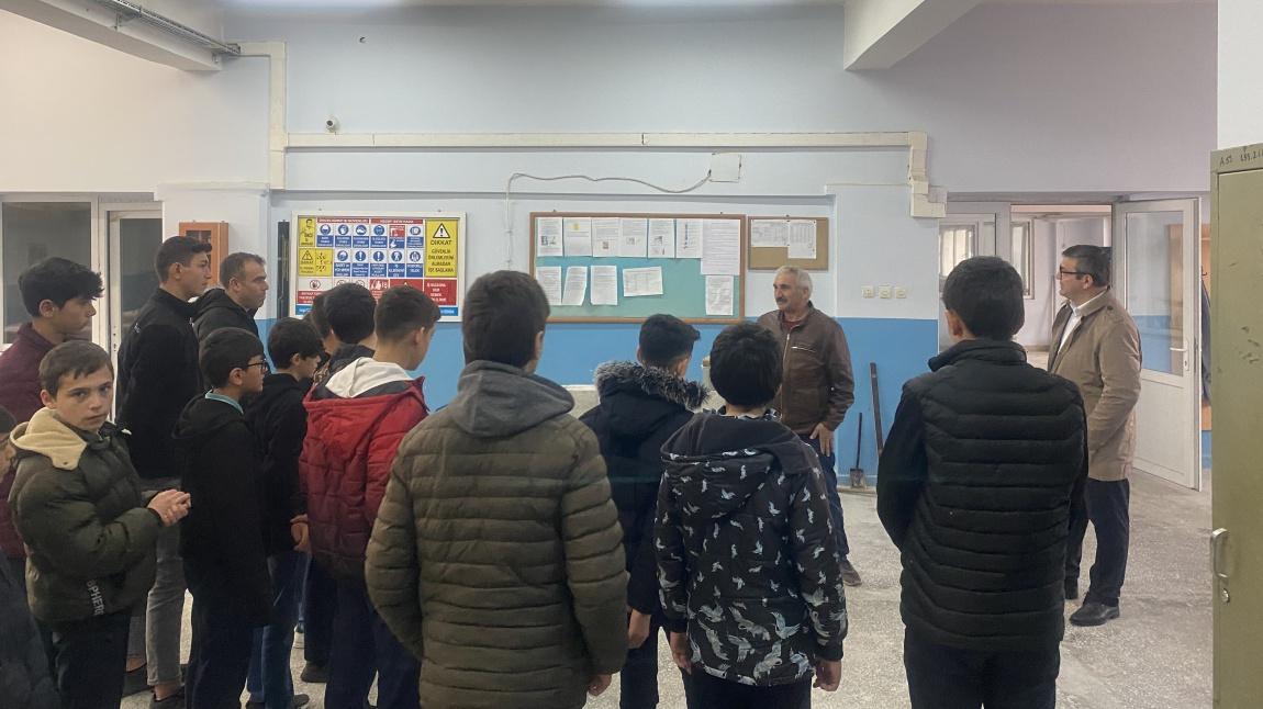 Erzincan Çukurkuyu Fatih İmamhatip Ortaokulu 8. Sınıf Öğrencileri Okulumuzu Ziyaret Ettiler